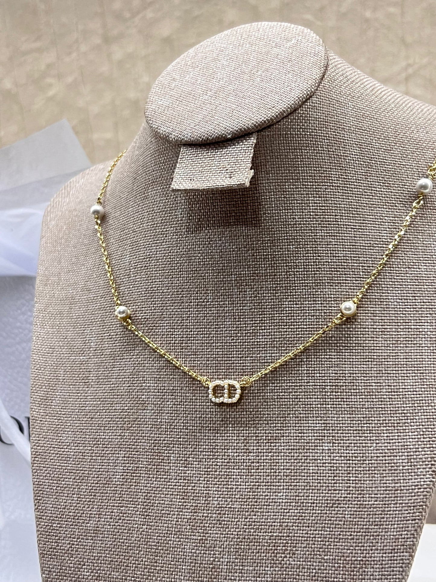 Cadenita Cd Mini Perlas