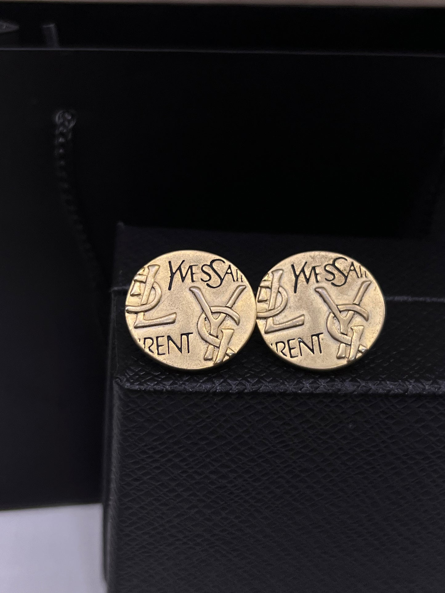 Aretes Ysl Circulo Monogram