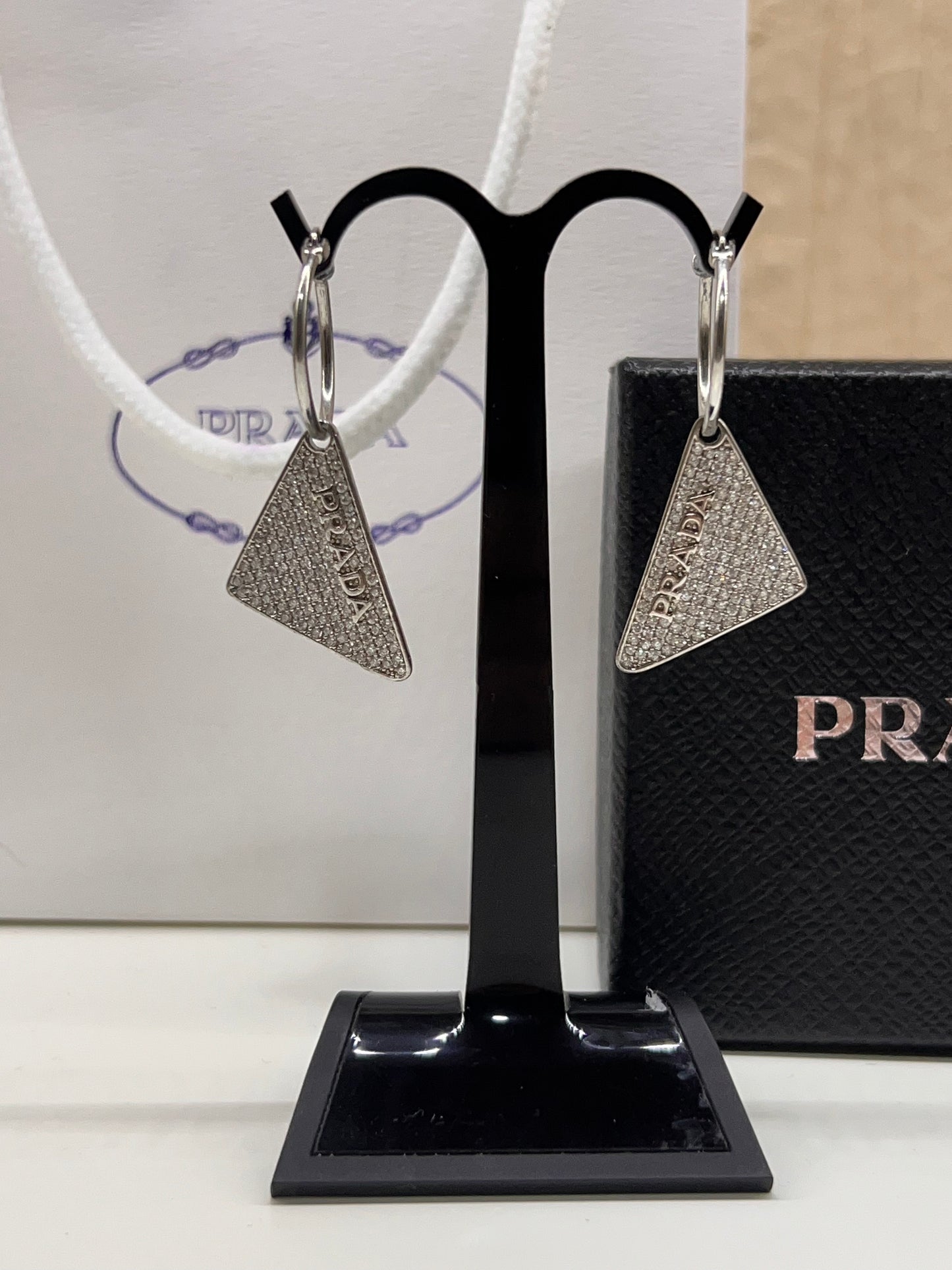 Aretes Prada En Aro