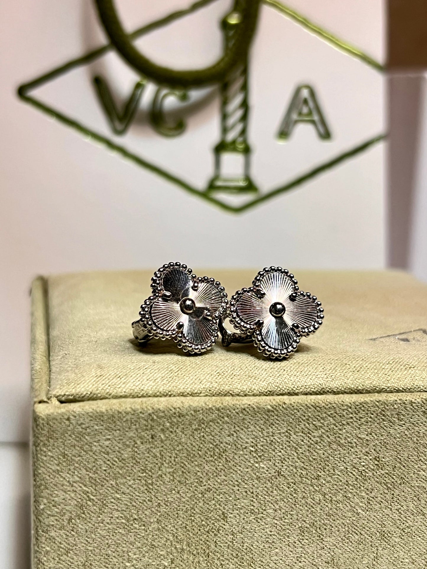Aretes Vca Vintage Alhambra