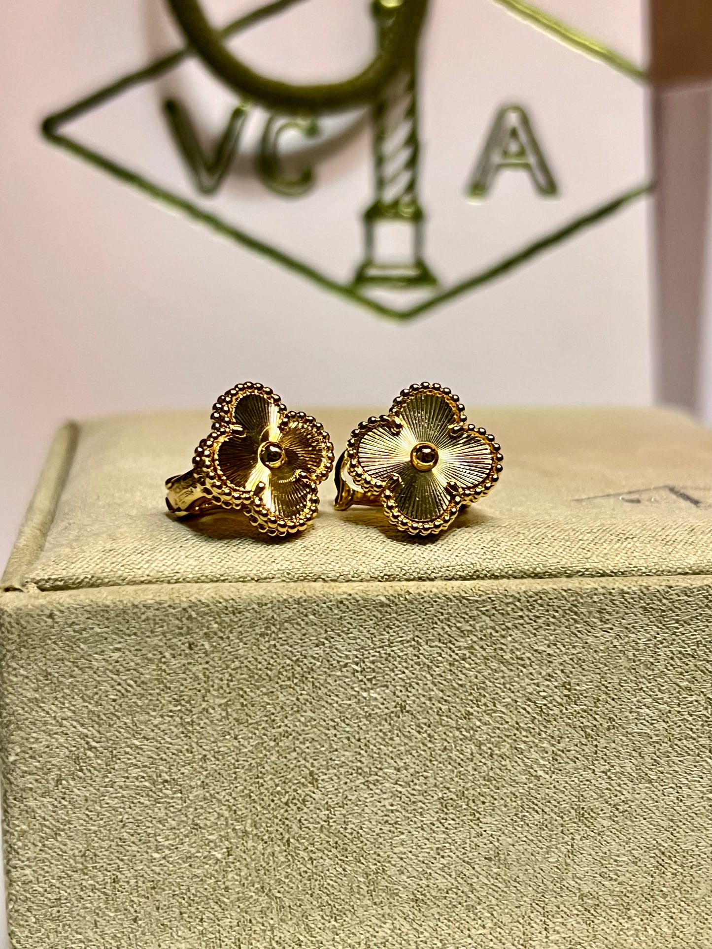 Aretes Vca Vintage Alhambra