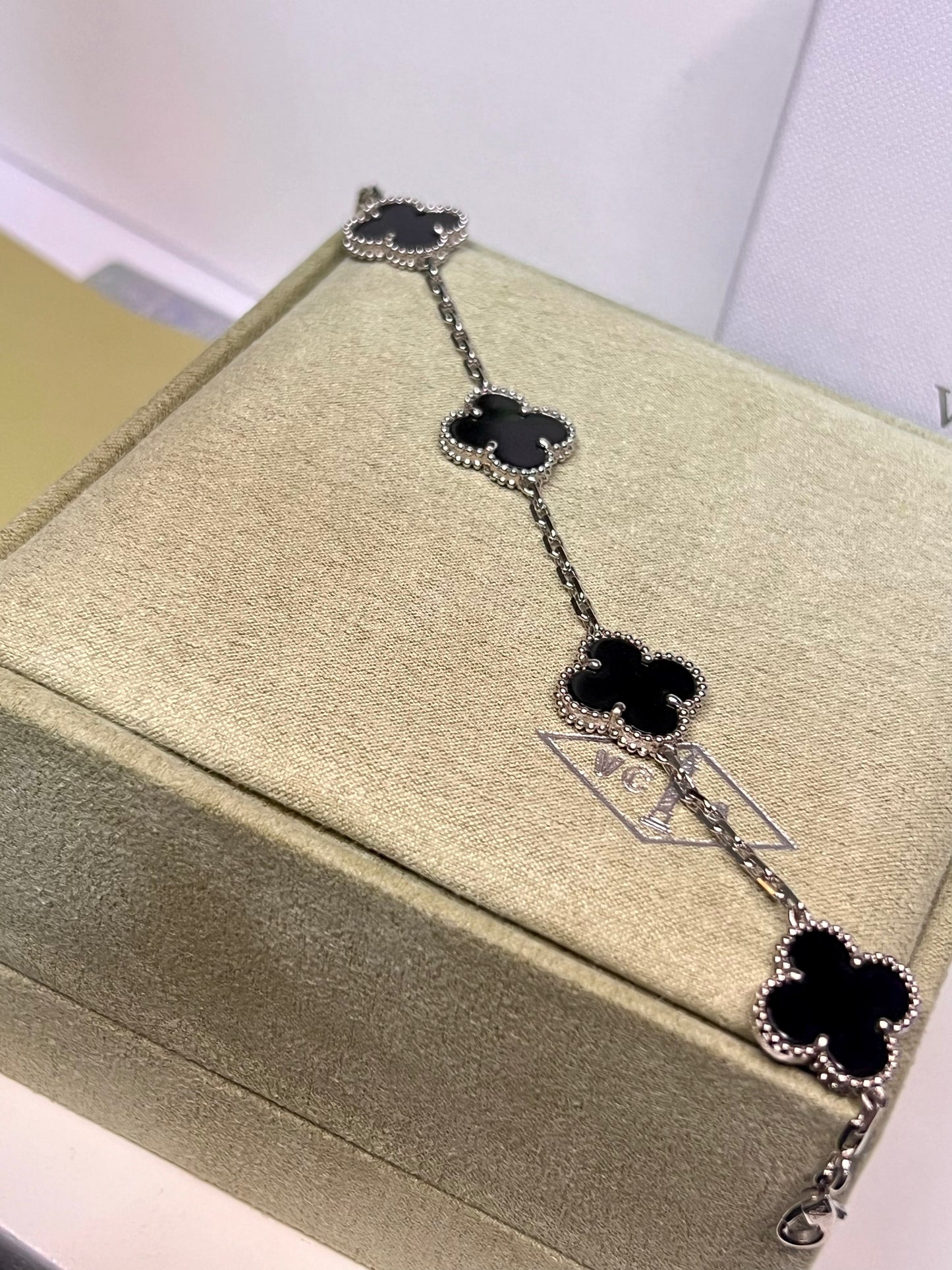 Pulsera Vca Vintage Alhambra 5 Motifs