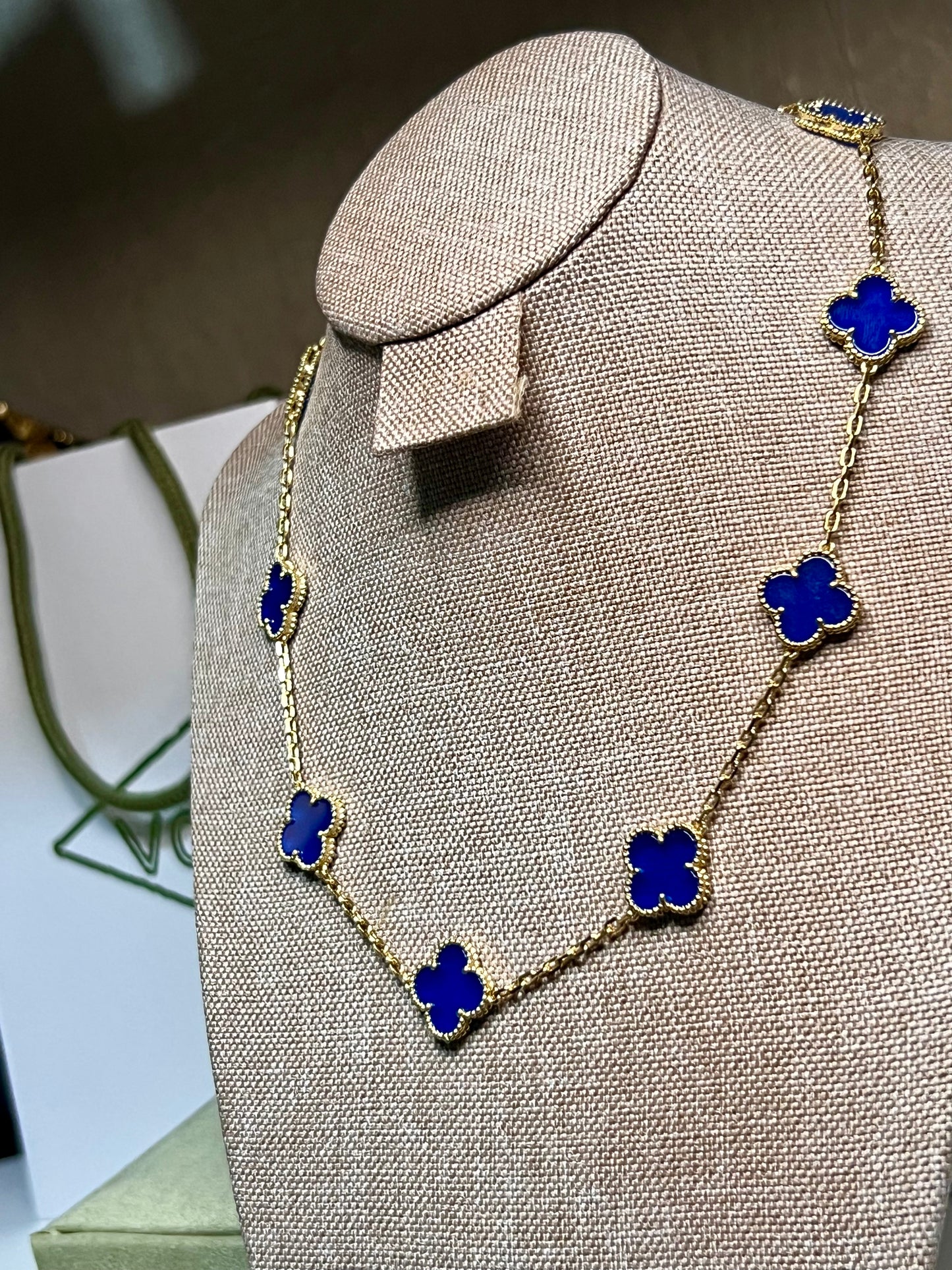Collar Vca Vintage Alhambra 10 Motifs