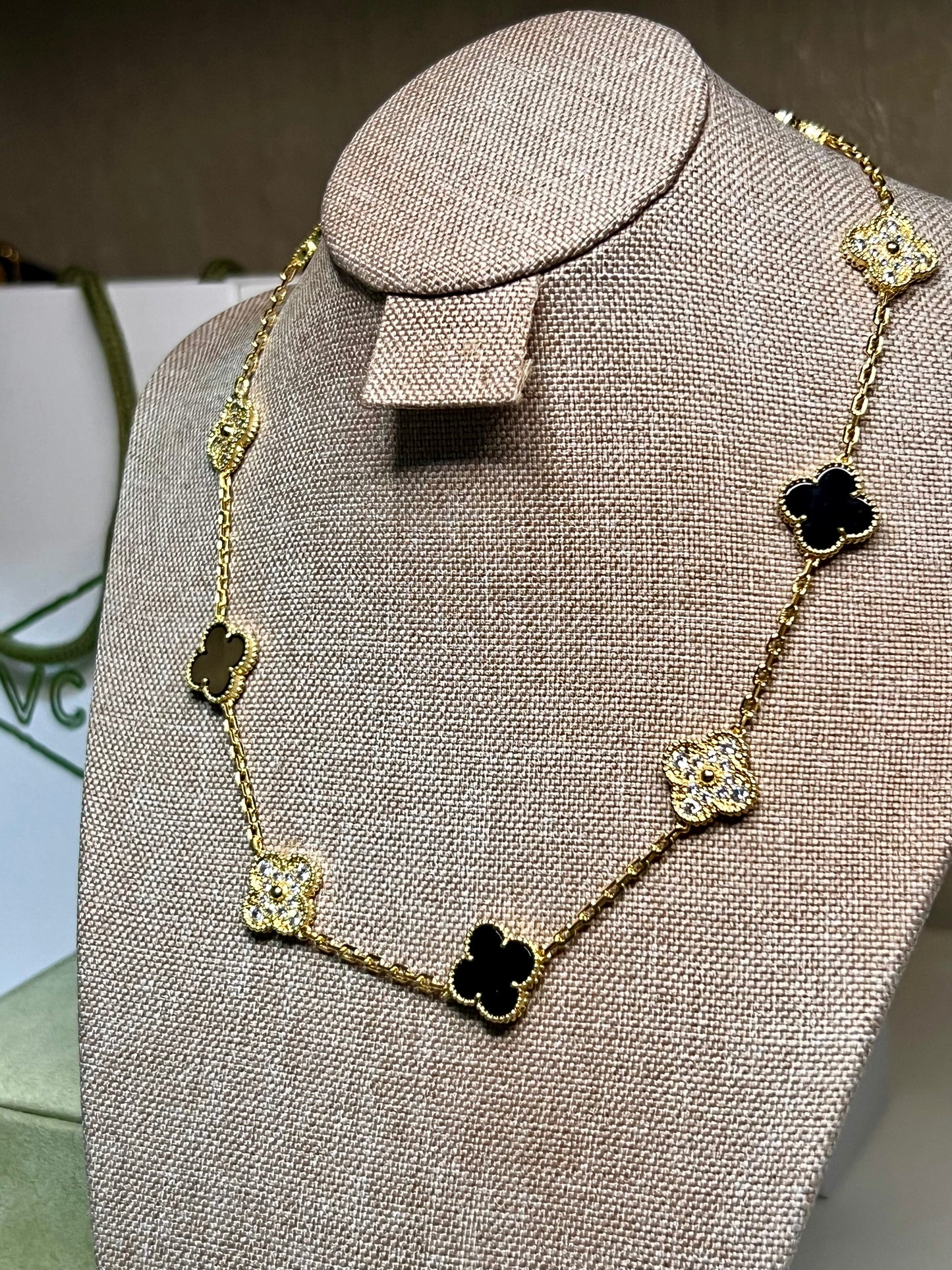 Collar Vca Vintage Alhambra 10 Motifs