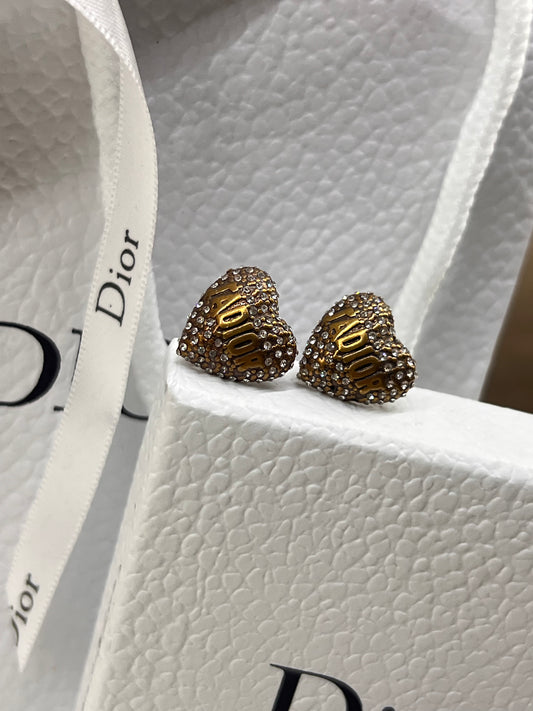 Arete Dior Corazon Chico