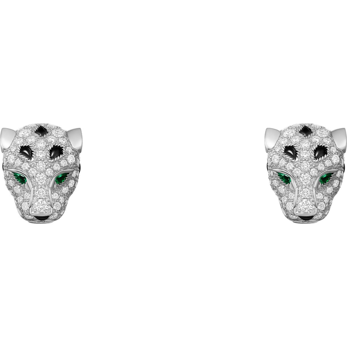 aretes cartier panter zirconia