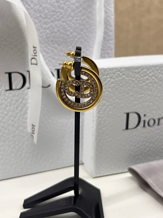 Arracada Dior Cd Zirconia A