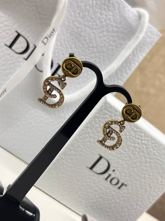 Aretes Placa Cd Colgante