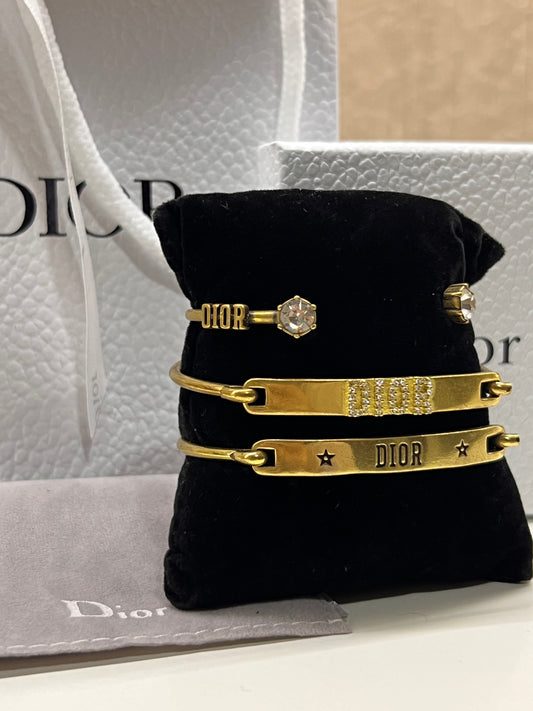 Trio De Pulseras Dior