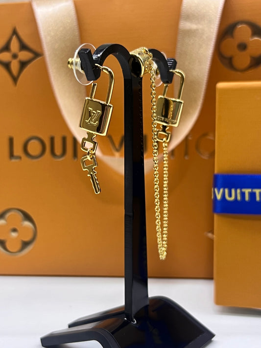 Aretes Lv Lock