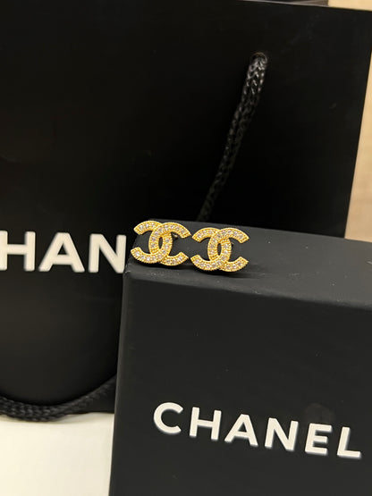 Arete Chanel Mini Zirconia