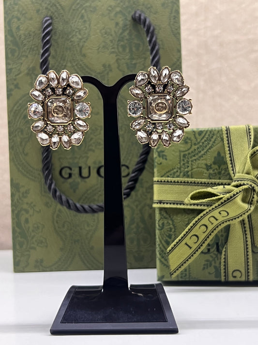 Aretes Gucci Esmerald