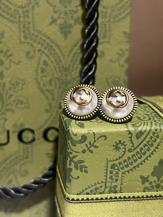 Aretes Gucci De Perla