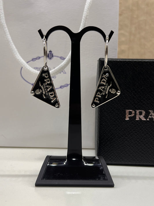 Aretes Prada En Aro