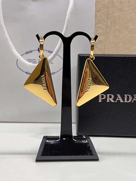 Aretes Prada En Aro