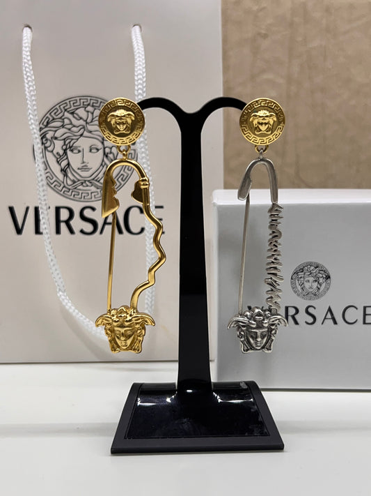 Aretes Versace Clip Vintage