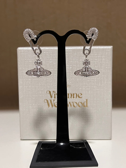 Aretes Vivianne Westwood Colgante