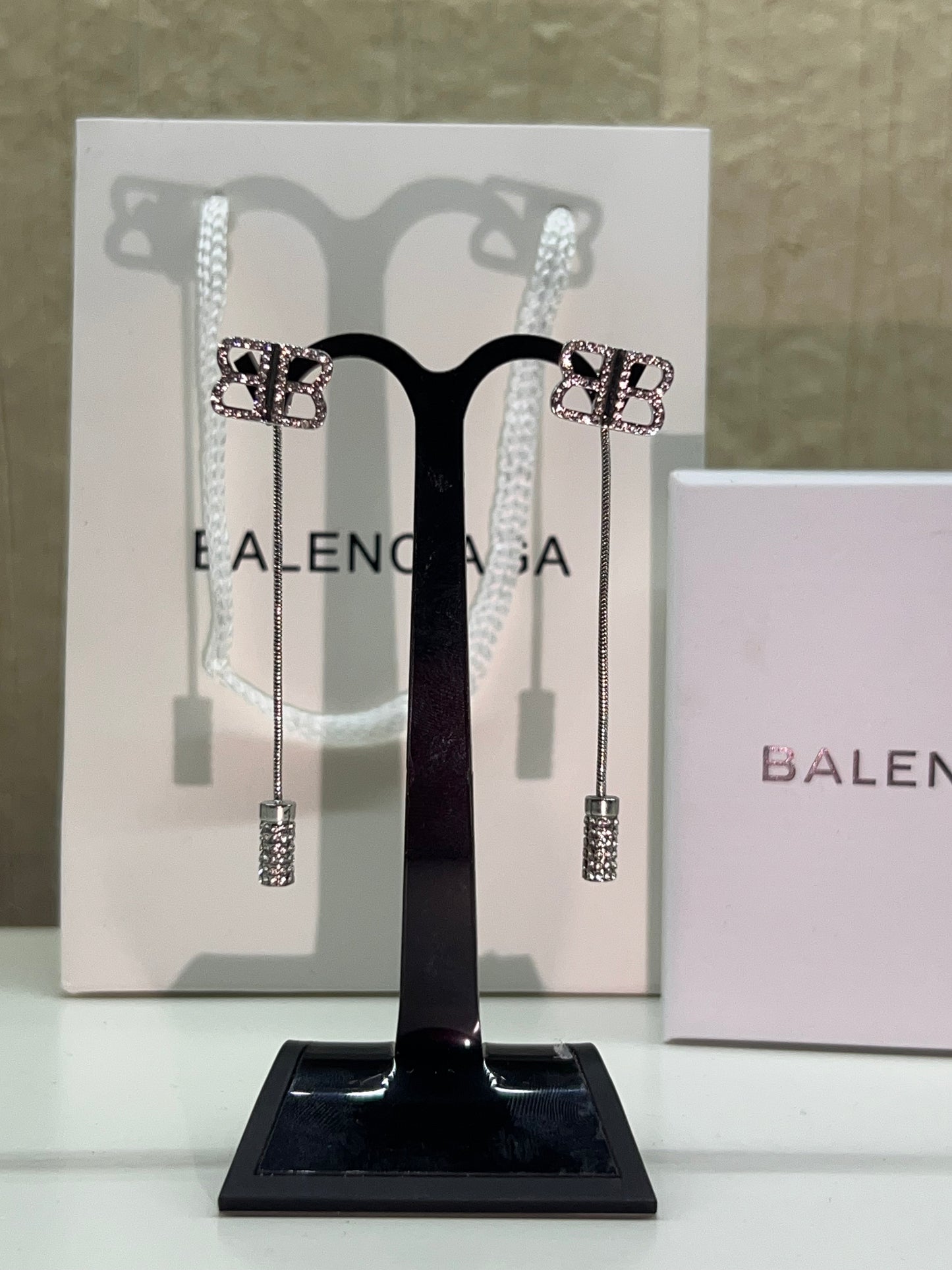 Aretes Balenciaga 2 En 1