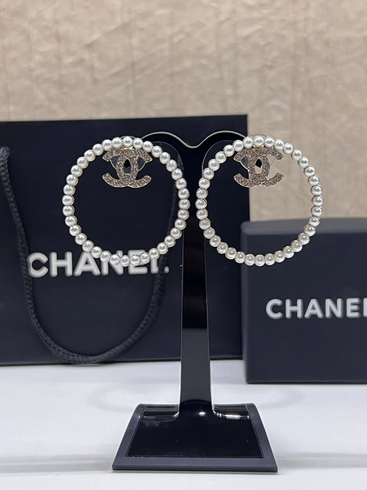 Aretes Chanel Circular XL