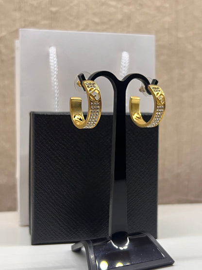 Arracadas Fendi F Zirconia Ch