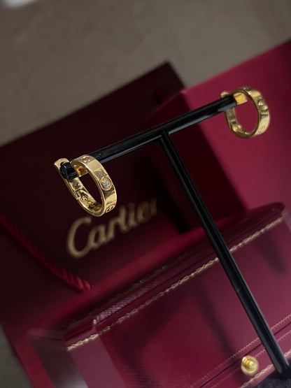 Arracadas Cartier Love