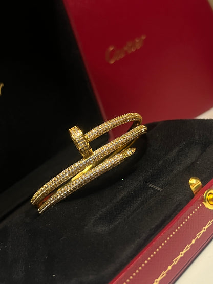 Brazalete Cartier Clavo Triple