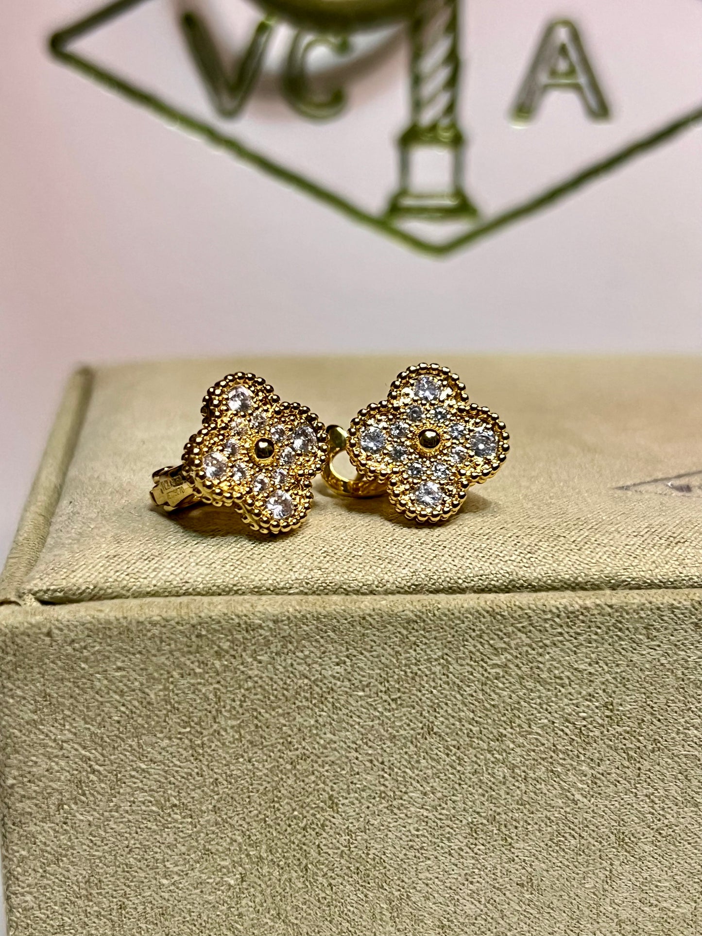 Aretes Vca Vintage Alhambra