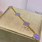 Pulsera Vca Vintage Alhambra 5 Motifs