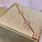 Pulsera Vca Vintage Alhambra 5 Motifs