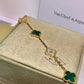 Pulsera Vca Vintage Alhambra 5 Motifs