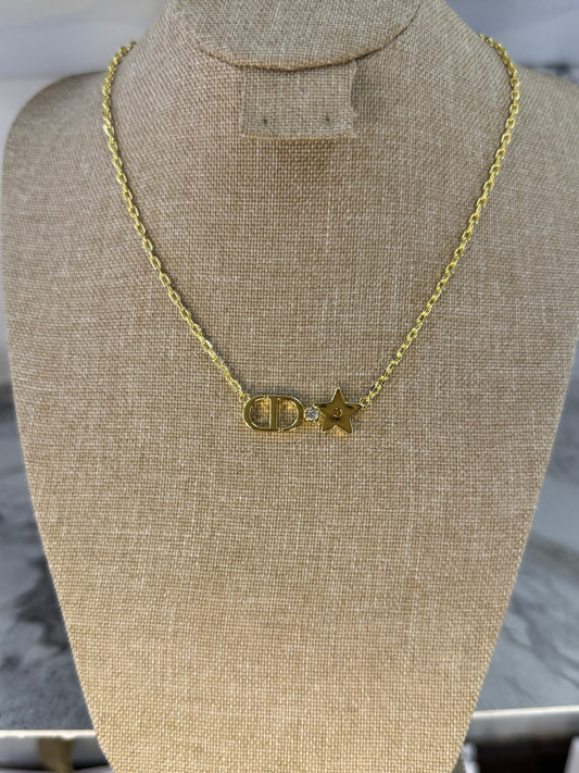 cadena Dior sencilla estrella