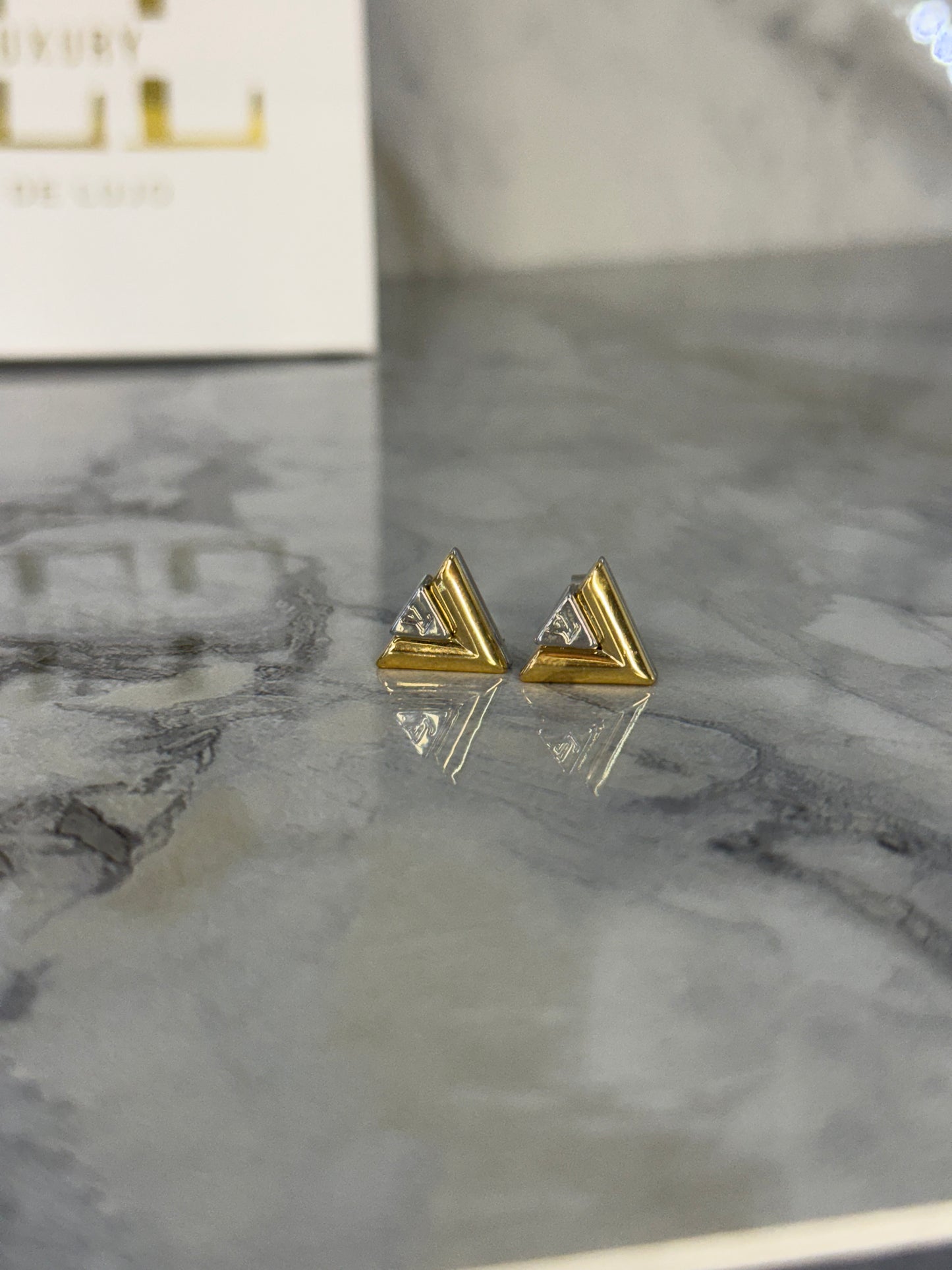 aretes LV doble vista