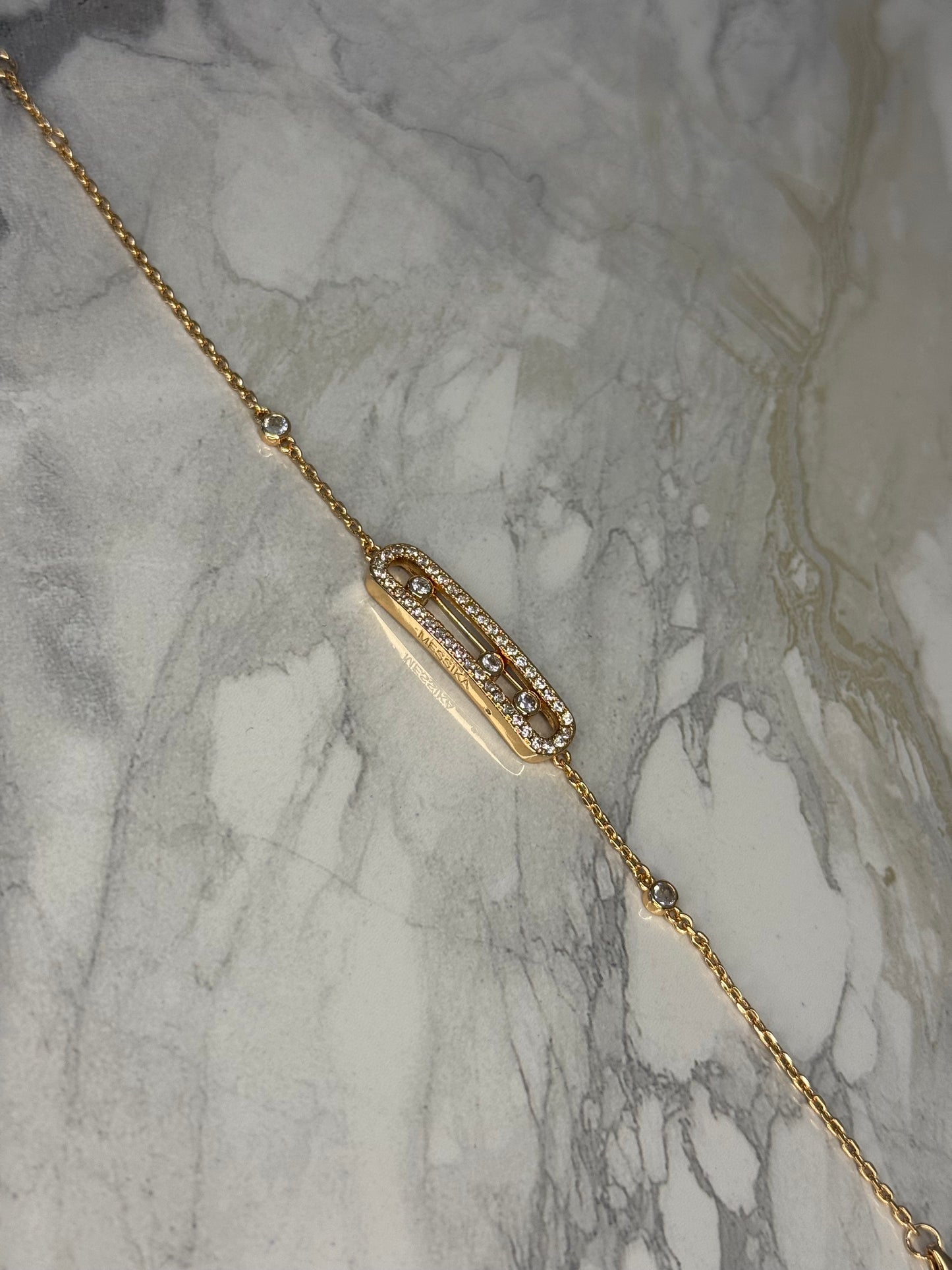 pulsera messika zirconia